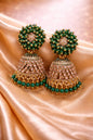 ✨ Elegant Jhumka Earrings – Traditional Festive Statement Jewelry✨