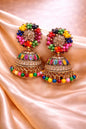 ✨ Elegant Jhumka Earrings – Traditional Festive Statement Jewelry✨