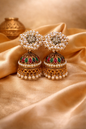 ✨ Elegant Jhumka Earrings – Traditional Festive Statement Jewelry✨