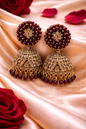 ✨ Elegant Jhumka Earrings – Traditional Festive Statement Jewelry✨